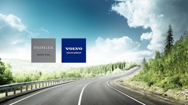 Volvo Group und Daimler Truck AG unterzeichnen verbindliche Vereinbarung für neues Brennstoffzellen-Joint Venture. 